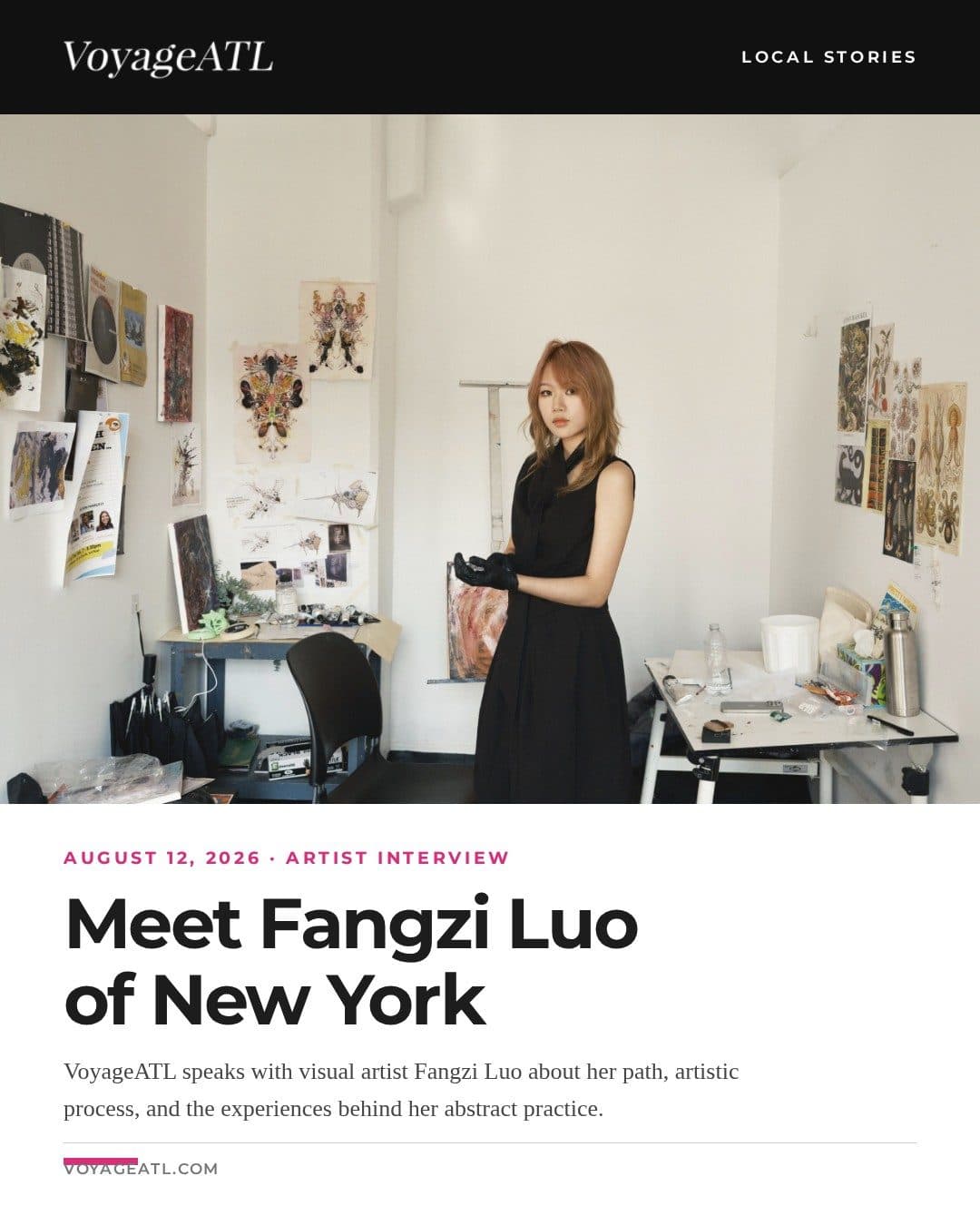 VoyageATL: Meet Fangzi Luo of New York