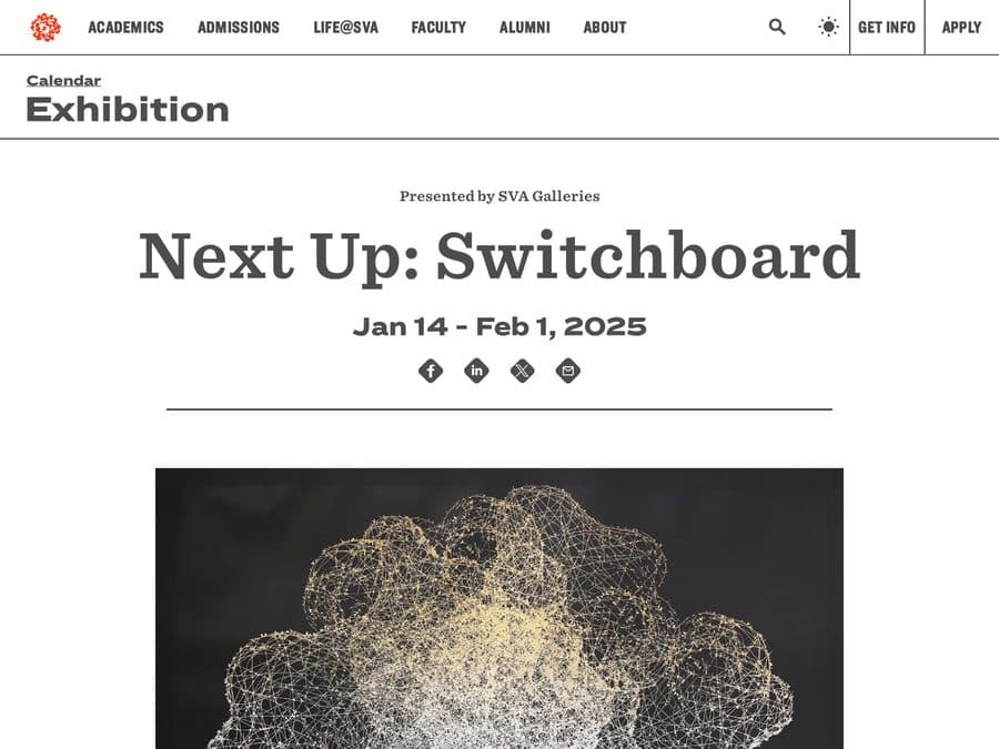 Next Up: Switchboard | School of Visual Arts
