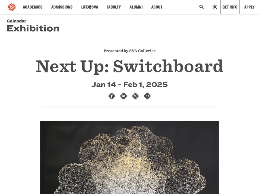 Next Up: Switchboard | School of Visual Arts